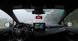 Bad weather encounters on highways might become a lot less scary thanks to advancements in self-driving car technology.
