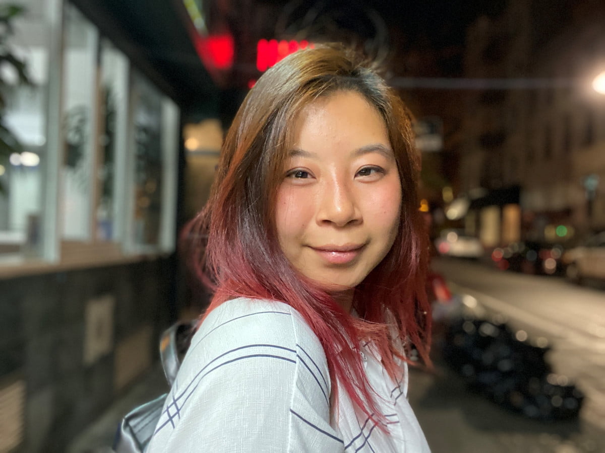 iphone 11 review portrait mode girl
