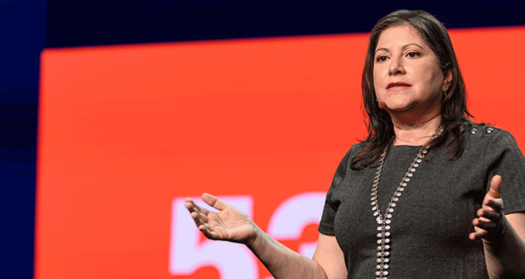 Tina Nunno, Gartner Distinguished VP Analyst, shares three ways CIOs and IT executives can shift from defense to offense during the Gartner IT Symposium/Xpo 2019 in Orlando, Florida.
