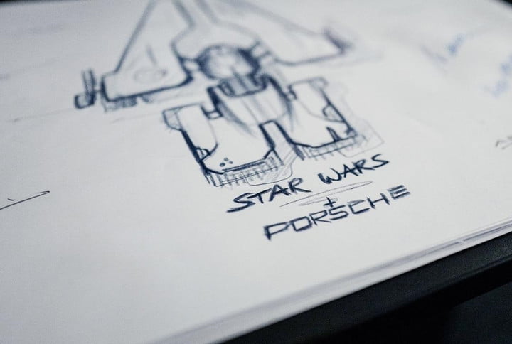 porsche lucasfilms designing starship for the rise of skywalker low x star wars 2019 ag